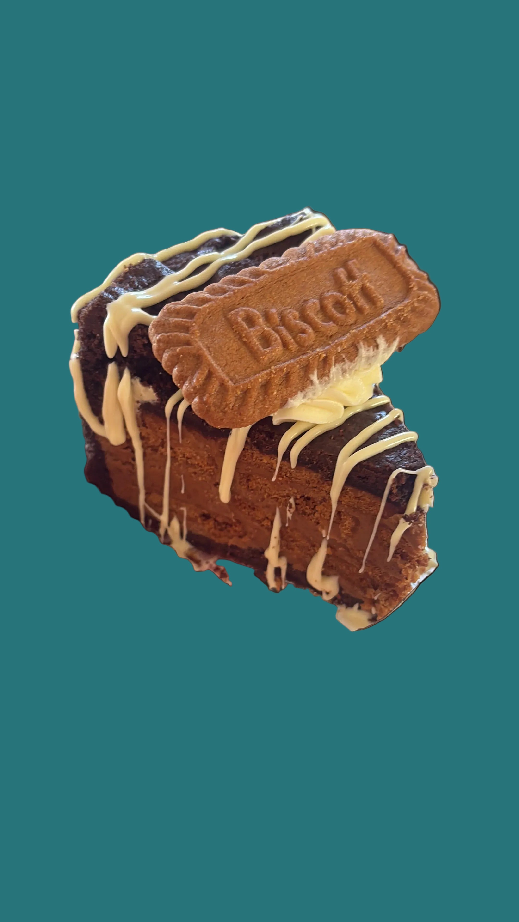 Biscoff Cookie Pie Slice